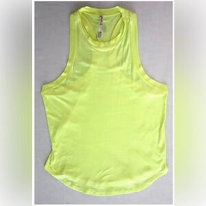 NWOT - Free People Movement Take You There Tank in Bright Yellow - Size XS/S
